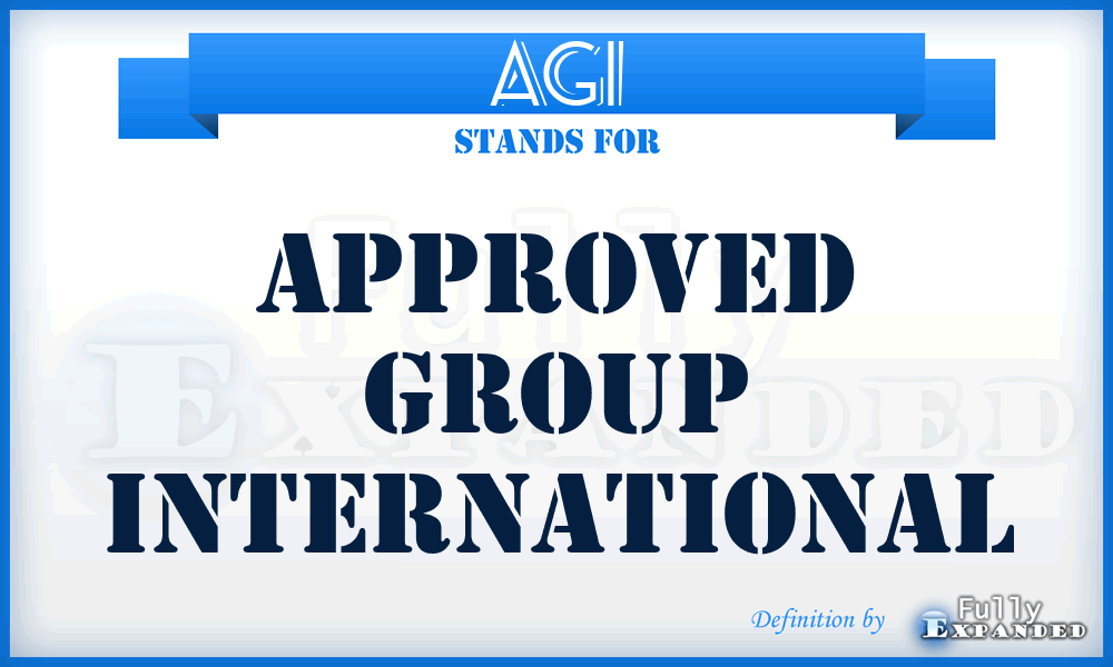 AGI - Approved Group International