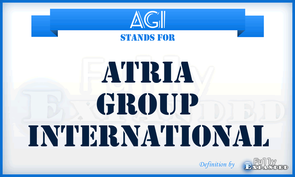 AGI - Atria Group International