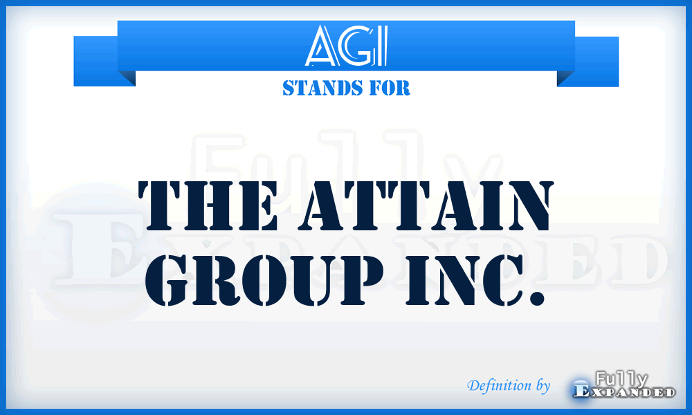 AGI - The Attain Group Inc.