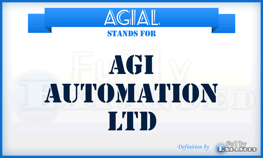 AGIAL - AGI Automation Ltd