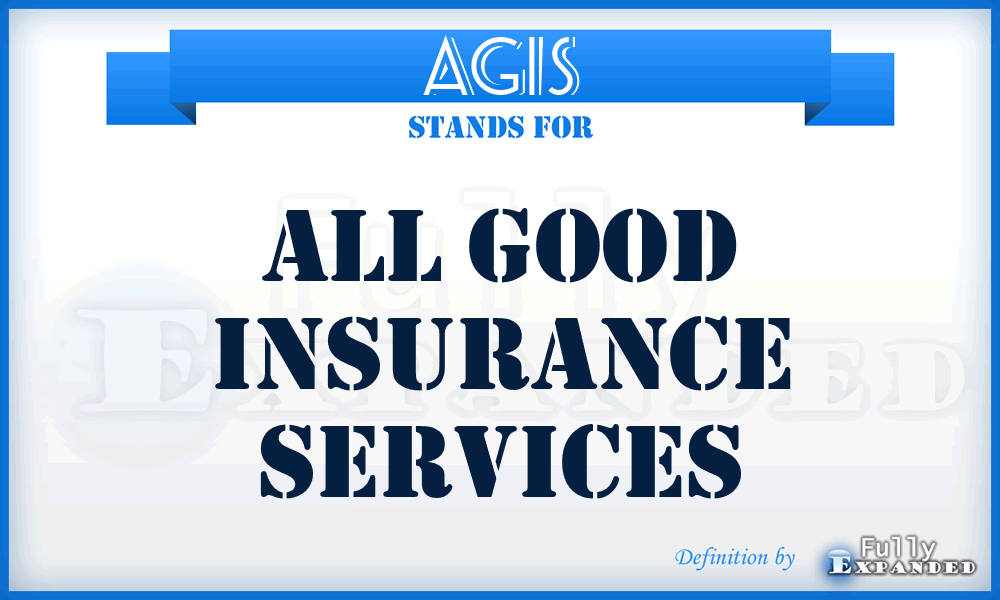 AGIS - All Good Insurance Services