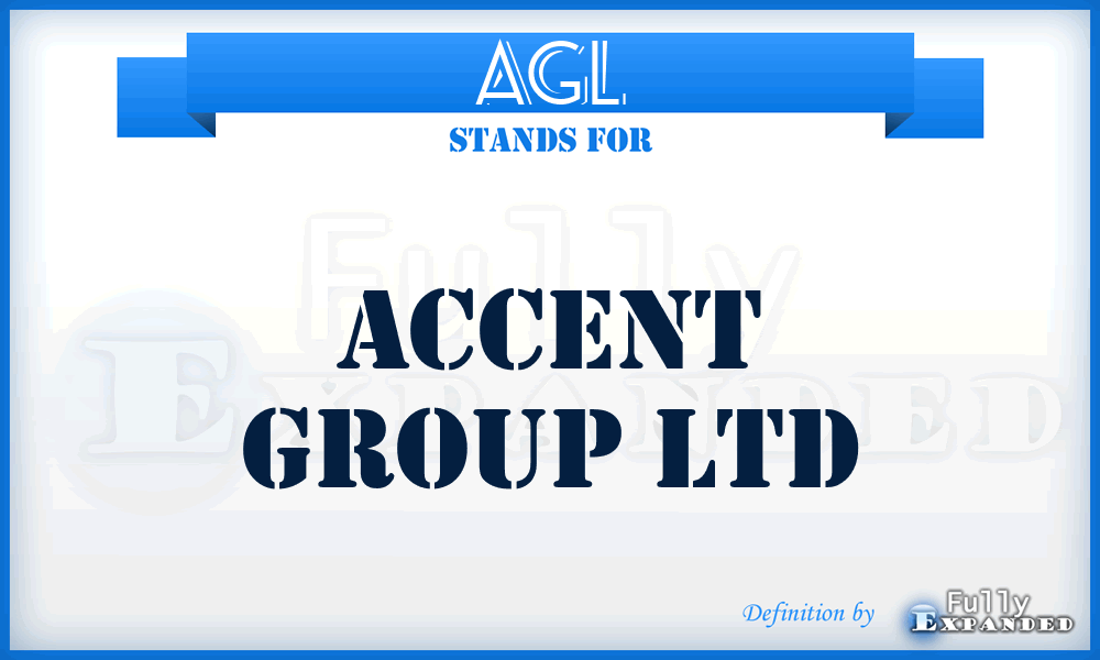 AGL - Accent Group Ltd