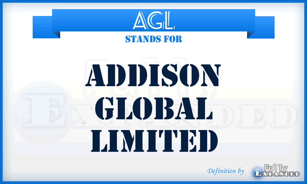 AGL - Addison Global Limited