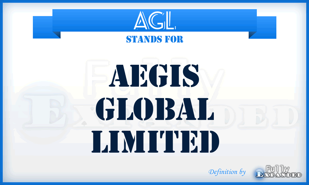 AGL - Aegis Global Limited
