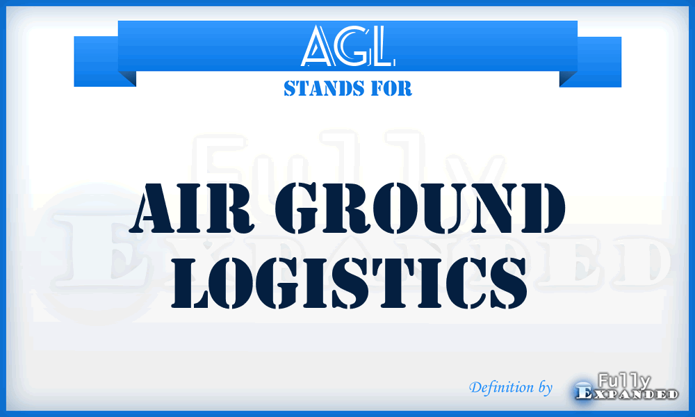 AGL - Air Ground Logistics