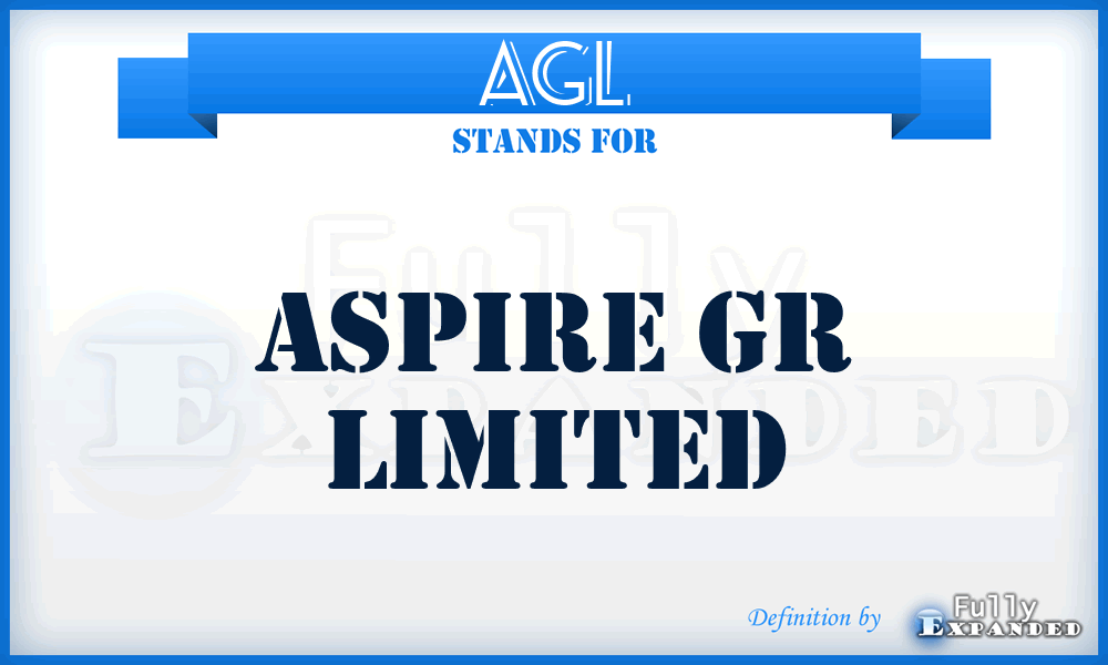 AGL - Aspire Gr Limited