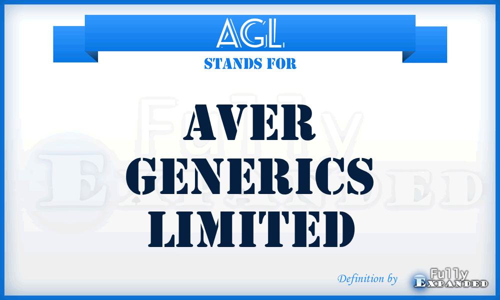 AGL - Aver Generics Limited