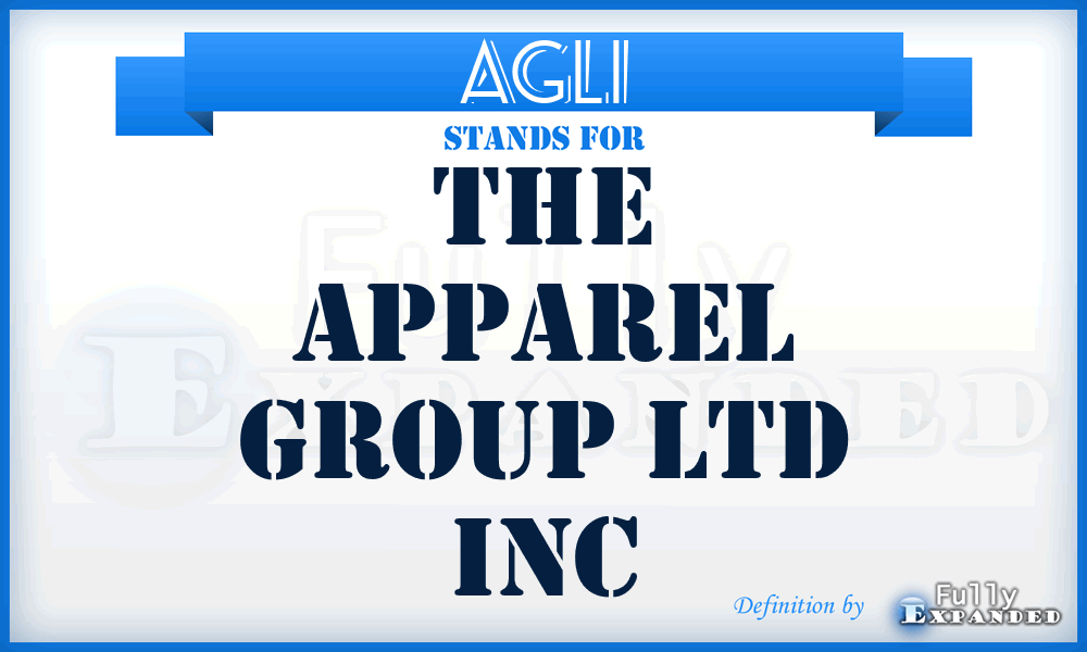 AGLI - The Apparel Group Ltd Inc