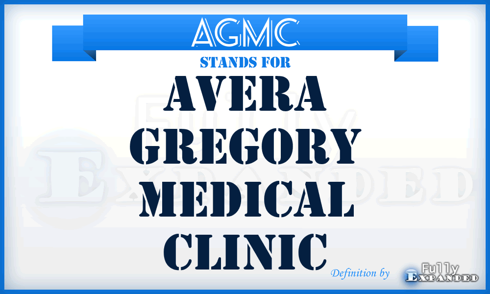 AGMC - Avera Gregory Medical Clinic