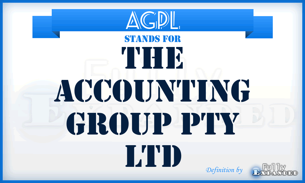 AGPL - The Accounting Group Pty Ltd