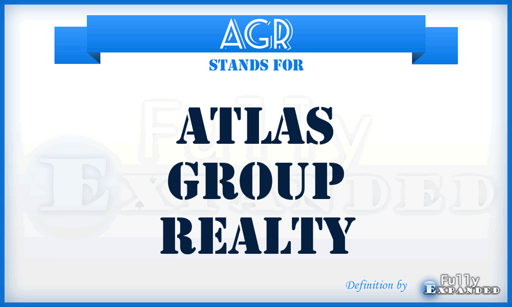 AGR - Atlas Group Realty