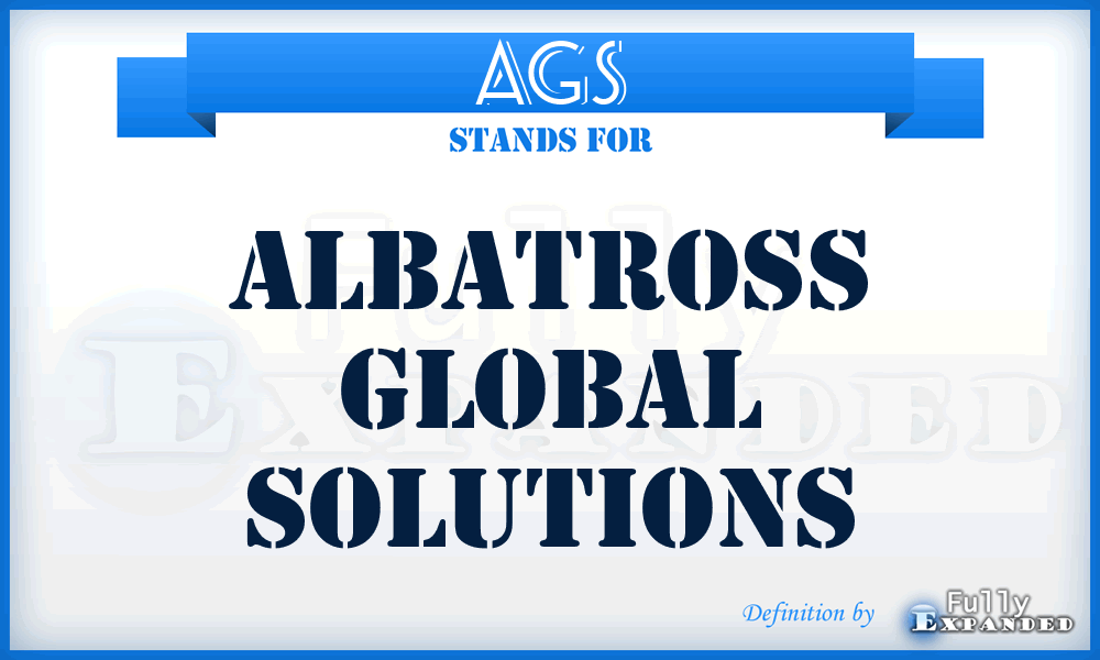 AGS - Albatross Global Solutions