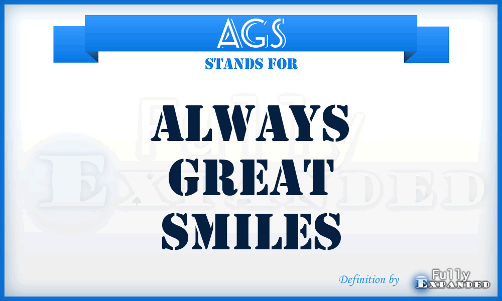 AGS - Always Great Smiles