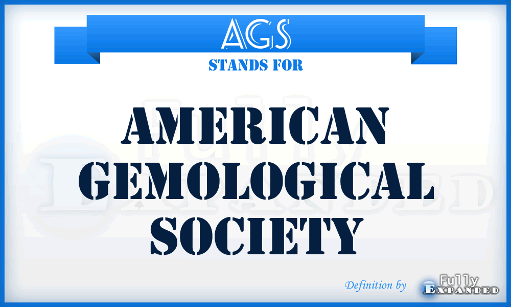 AGS - American Gemological Society