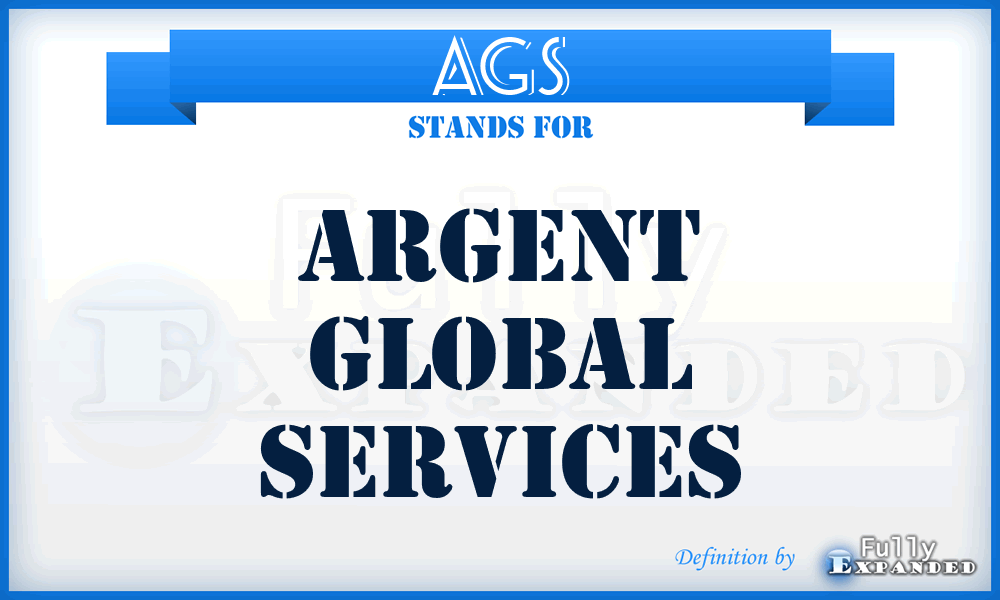 AGS - Argent Global Services