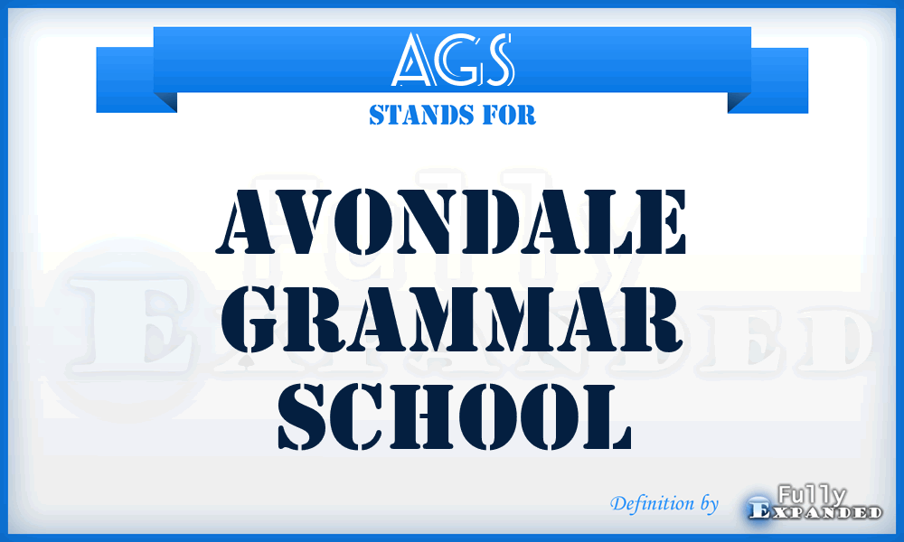 AGS - Avondale Grammar School