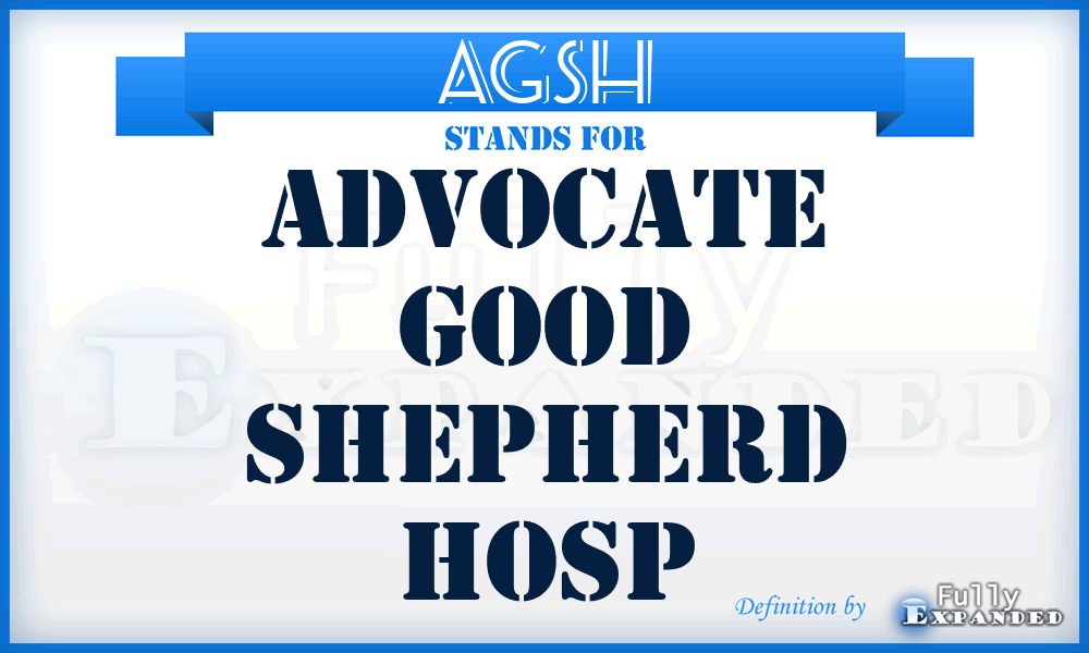 AGSH - Advocate Good Shepherd Hosp