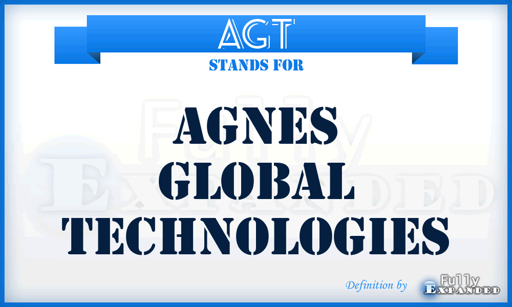 AGT - Agnes Global Technologies