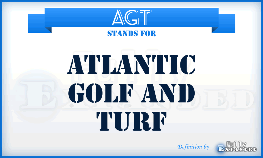 AGT - Atlantic Golf and Turf