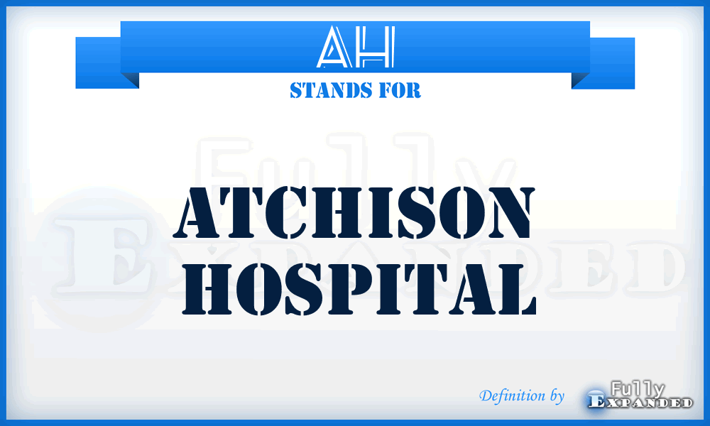AH - Atchison Hospital