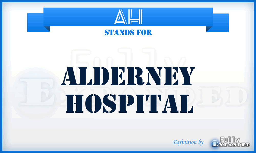 AH - Alderney Hospital