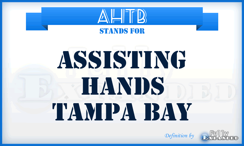 AHTB - Assisting Hands Tampa Bay
