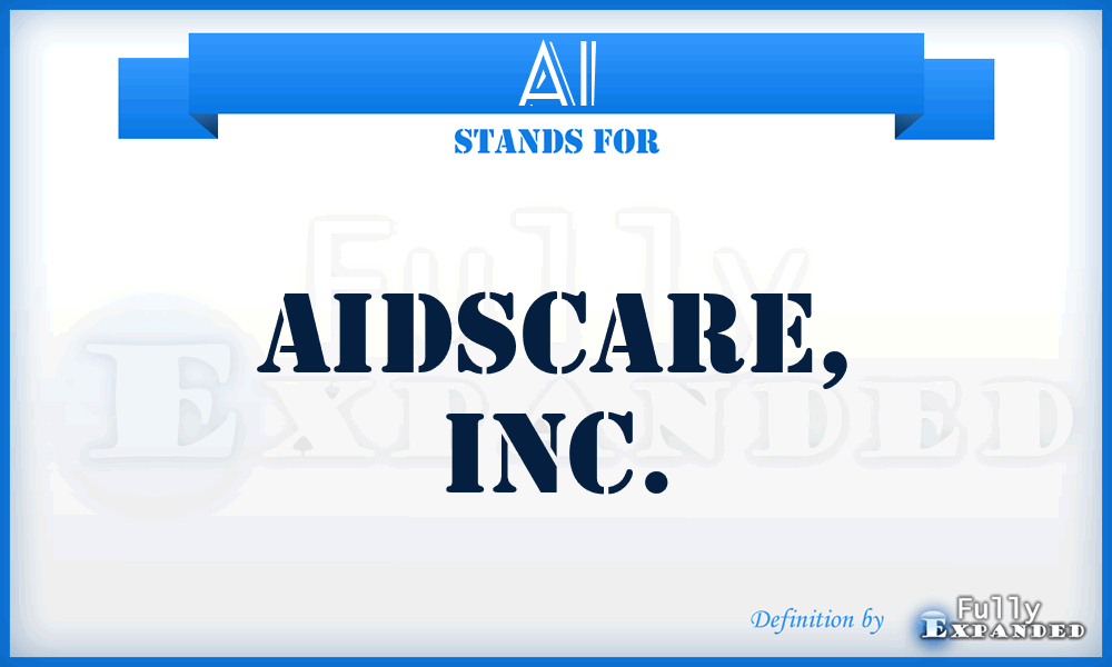 AI - Aidscare, Inc.