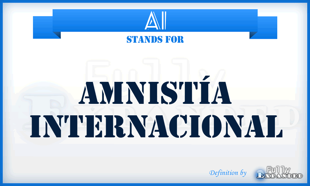 AI - Amnistía Internacional