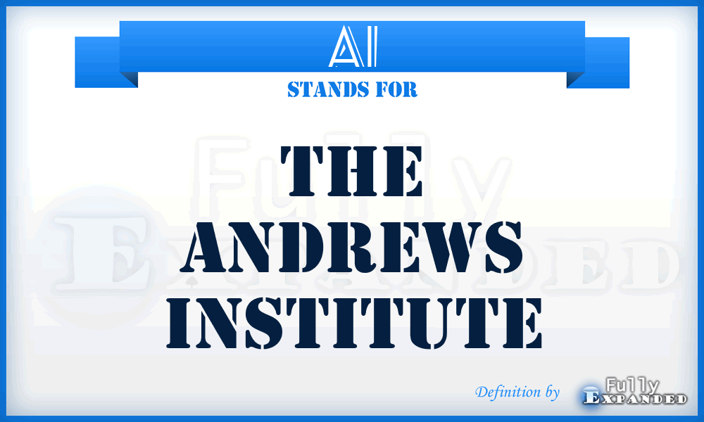 AI - The Andrews Institute