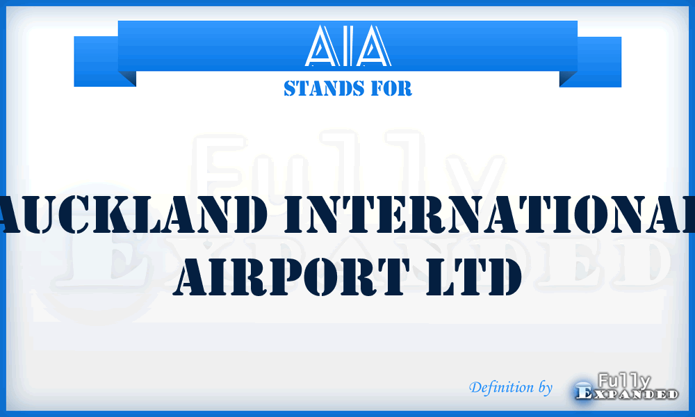 AIA - Auckland International Airport Ltd