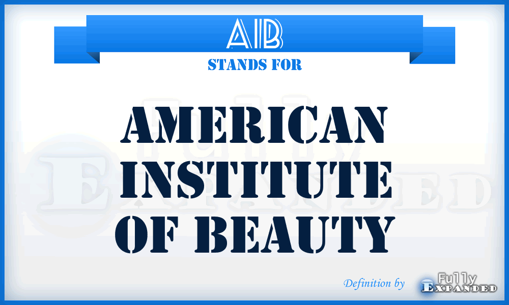 AIB - American Institute of Beauty