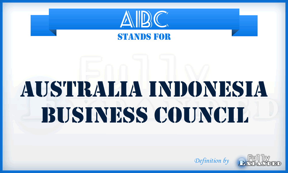 AIBC - Australia Indonesia Business Council