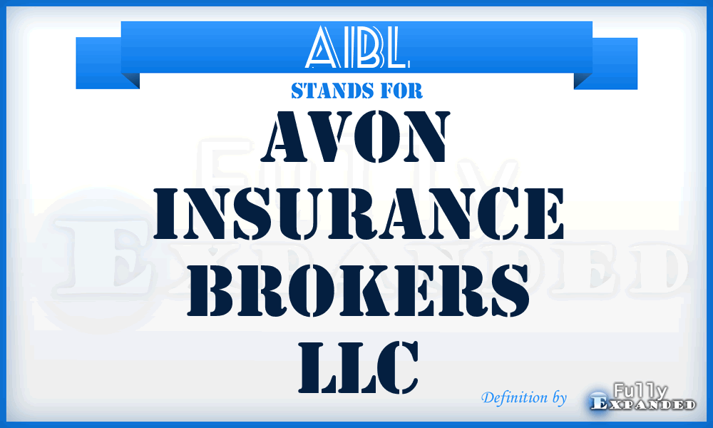 AIBL - Avon Insurance Brokers LLC