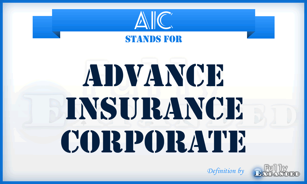 AIC - Advance Insurance Corporate