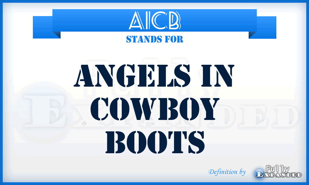 AICB - Angels in Cowboy Boots