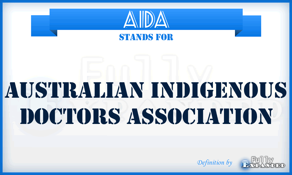 AIDA - Australian Indigenous Doctors Association