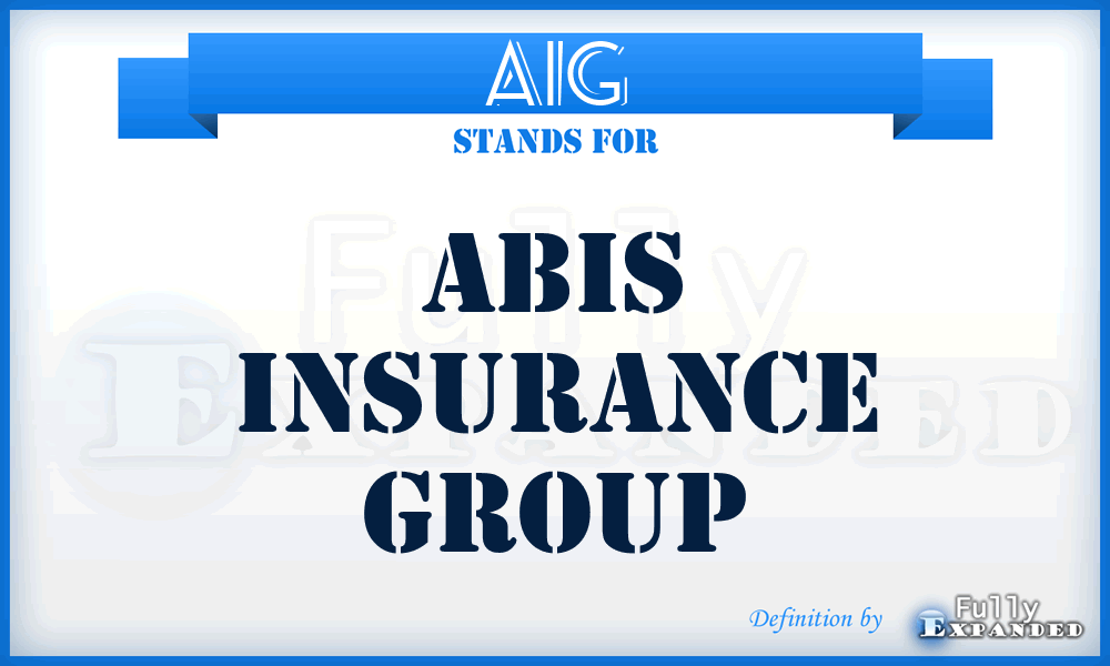 AIG - Abis Insurance Group