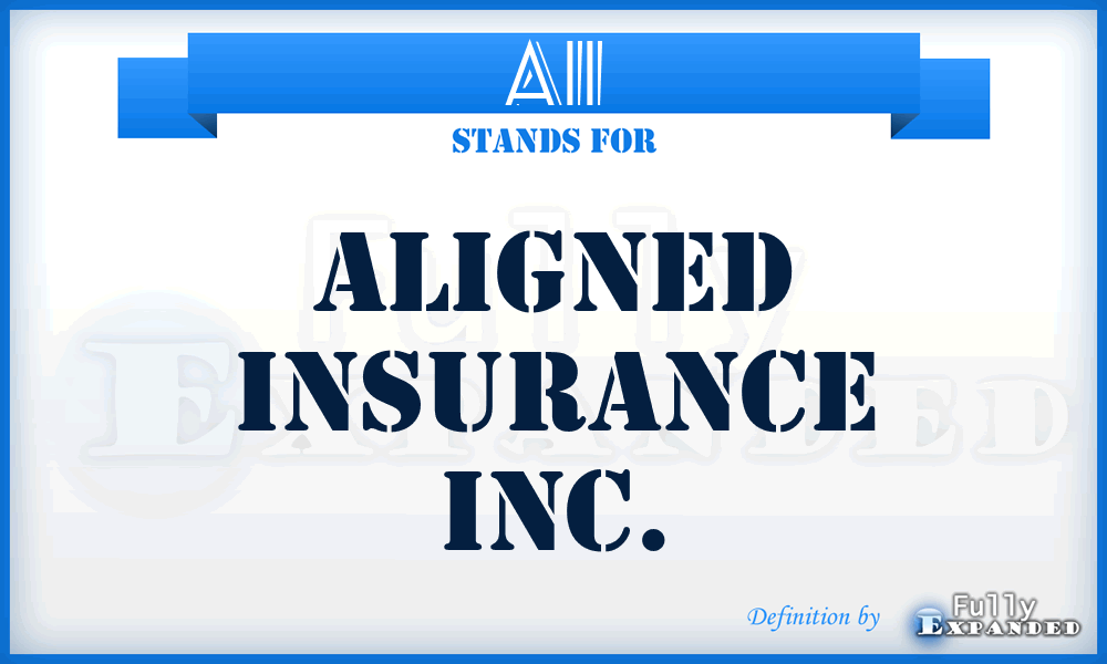 AII - Aligned Insurance Inc.