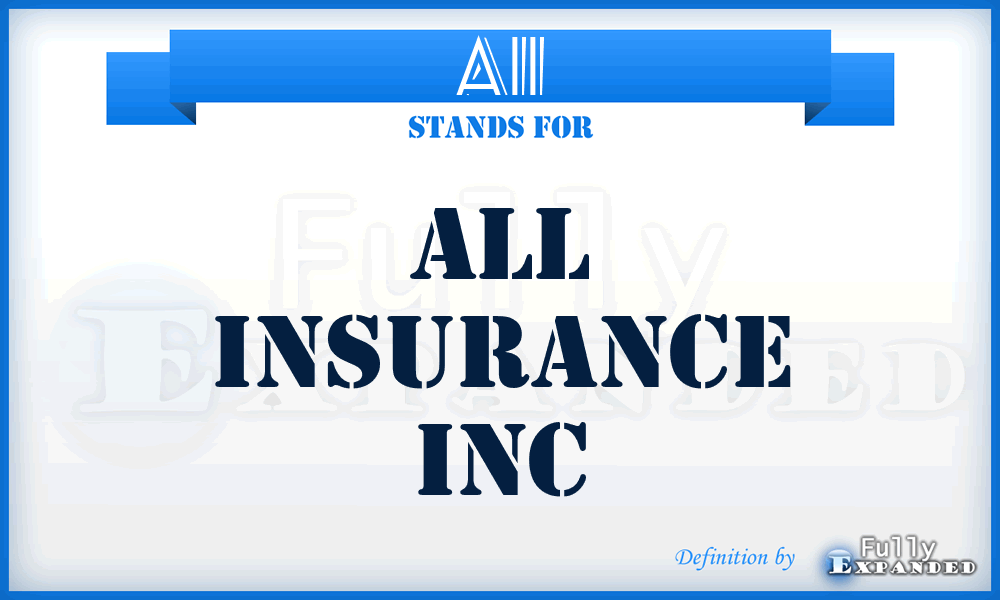 AII - All Insurance Inc