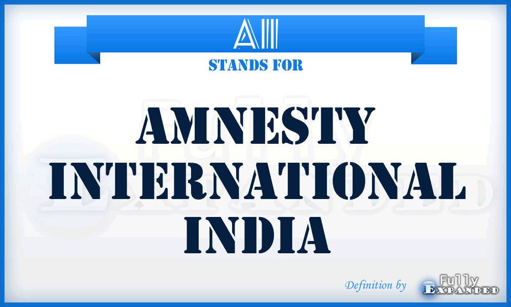 AII - Amnesty International India