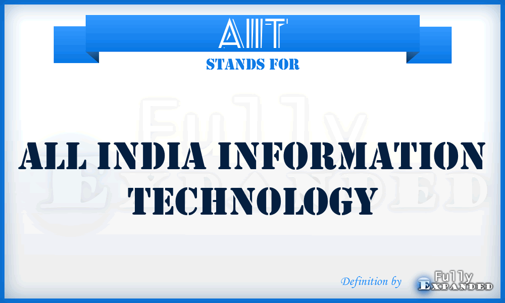AIIT - All India Information Technology