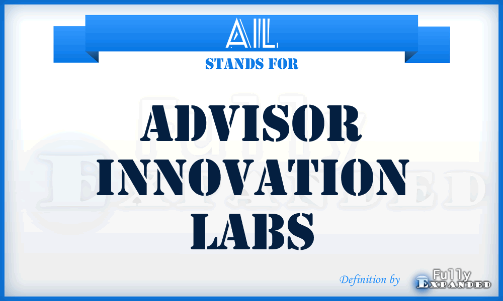 AIL - Advisor Innovation Labs