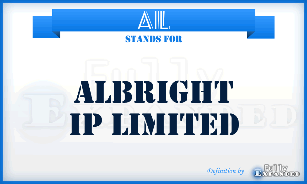 AIL - Albright Ip Limited