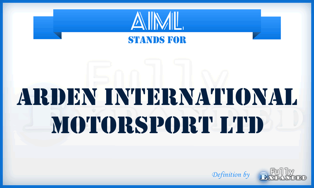 AIML - Arden International Motorsport Ltd