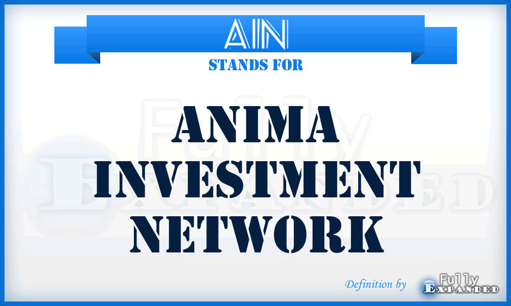 AIN - Anima Investment Network