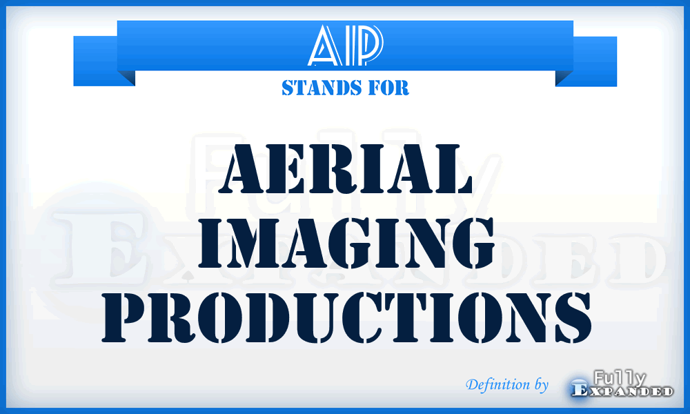AIP - Aerial Imaging Productions