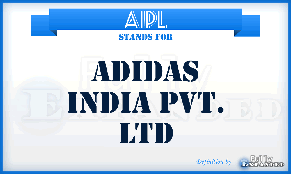 AIPL - Adidas India Pvt. Ltd