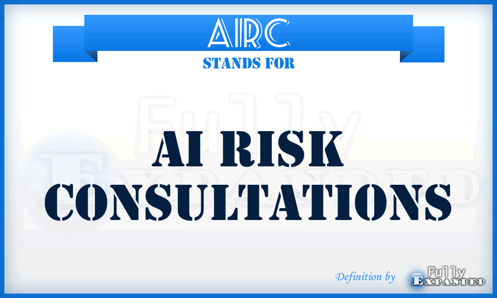 AIRC - AI Risk Consultations