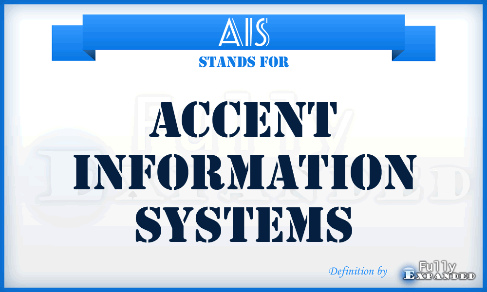 AIS - Accent Information Systems