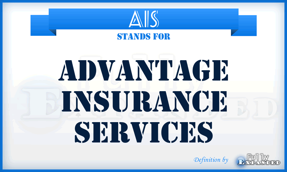 AIS - Advantage Insurance Services